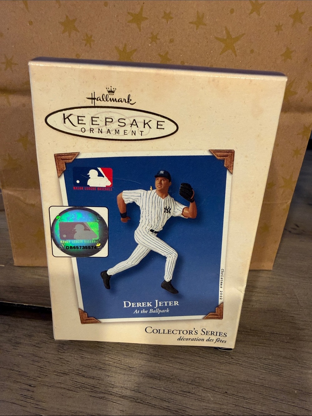 Hallmark Keepsake Derek Jeter Ornament - Blue & White